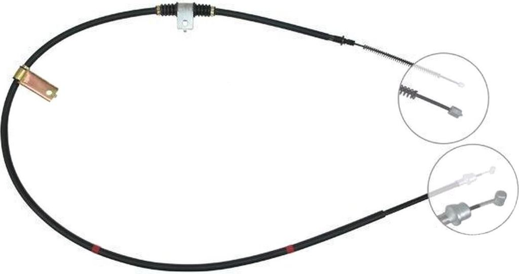 Seilzug Feststellbremse 1.855 mm Scheiben A.B.S. für u.a. MITSUBISHI GALANT