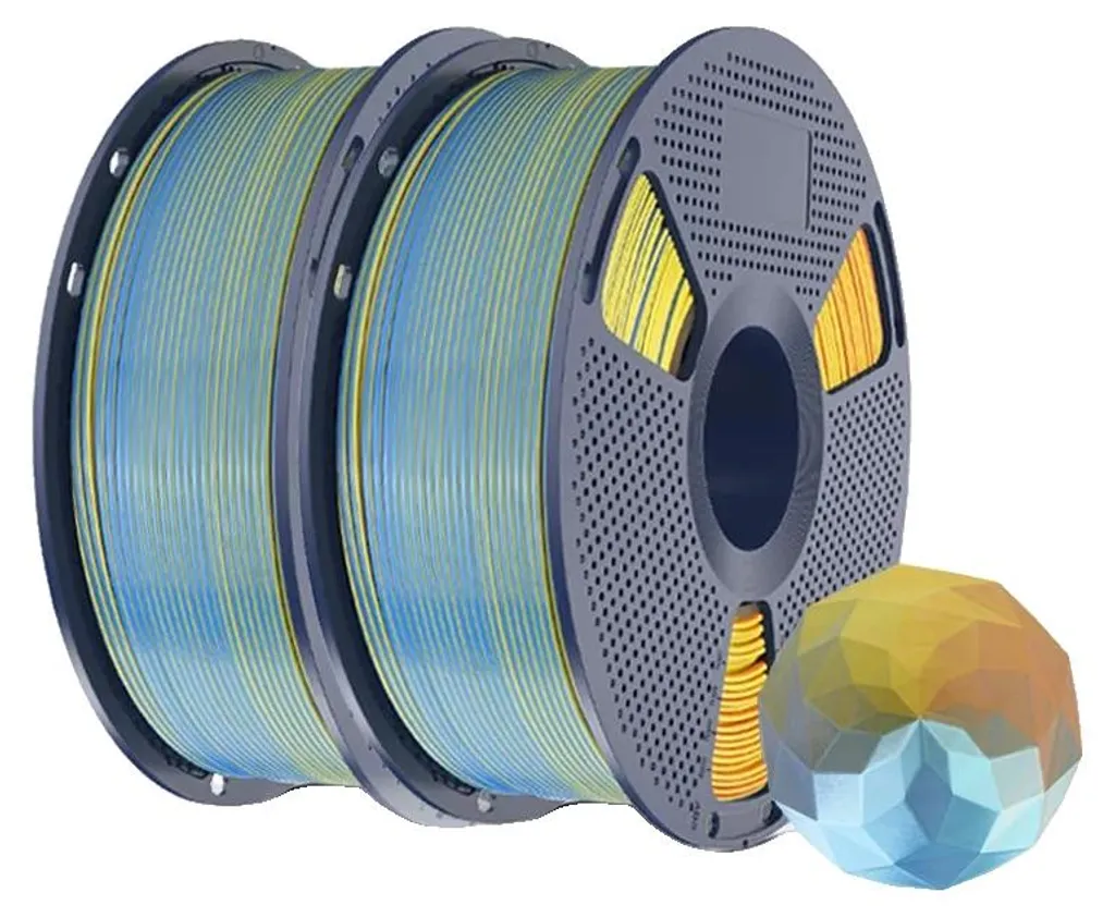 Filament PLA Satiné pour Décoration 3D - Couleurs Or et Rose Premium