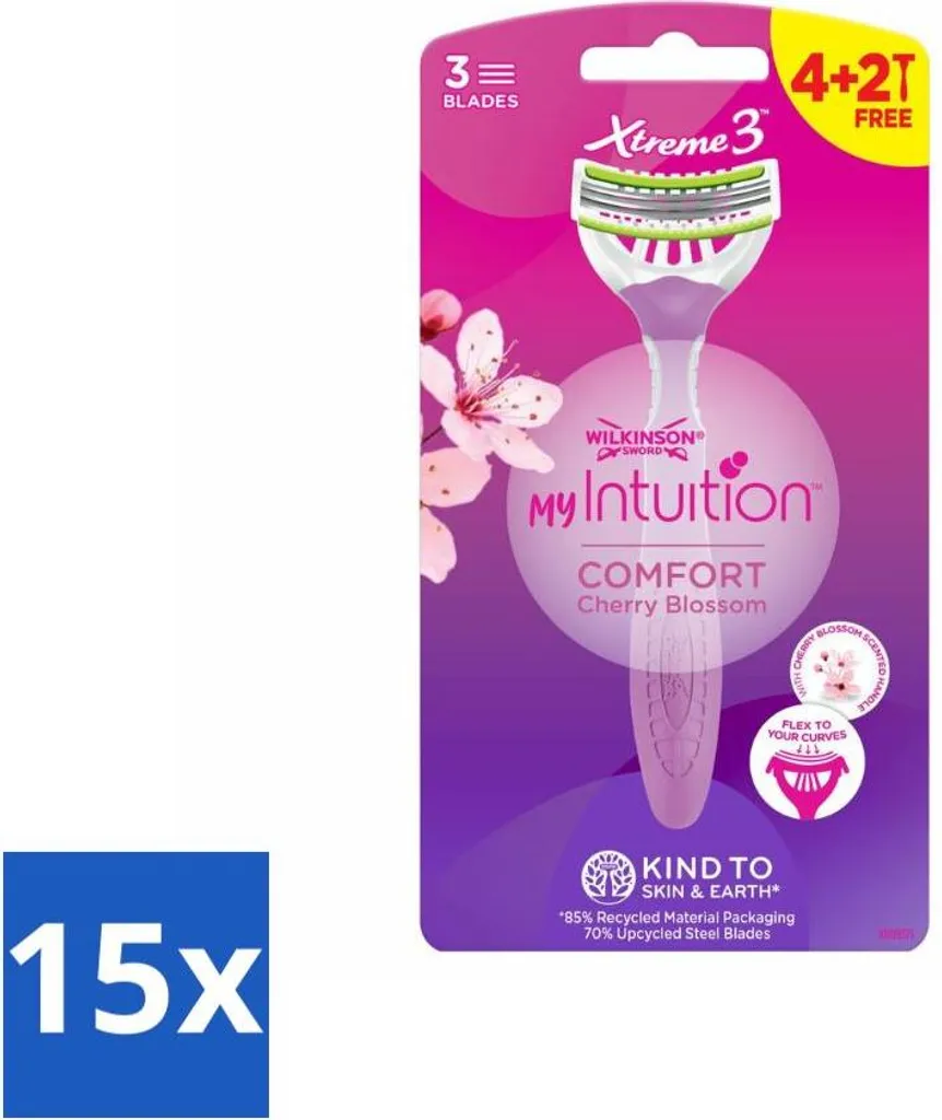 Wilkinson Xtreme 3 My Intuition 15 Rasoi - Comfort per Tutta la Famiglia