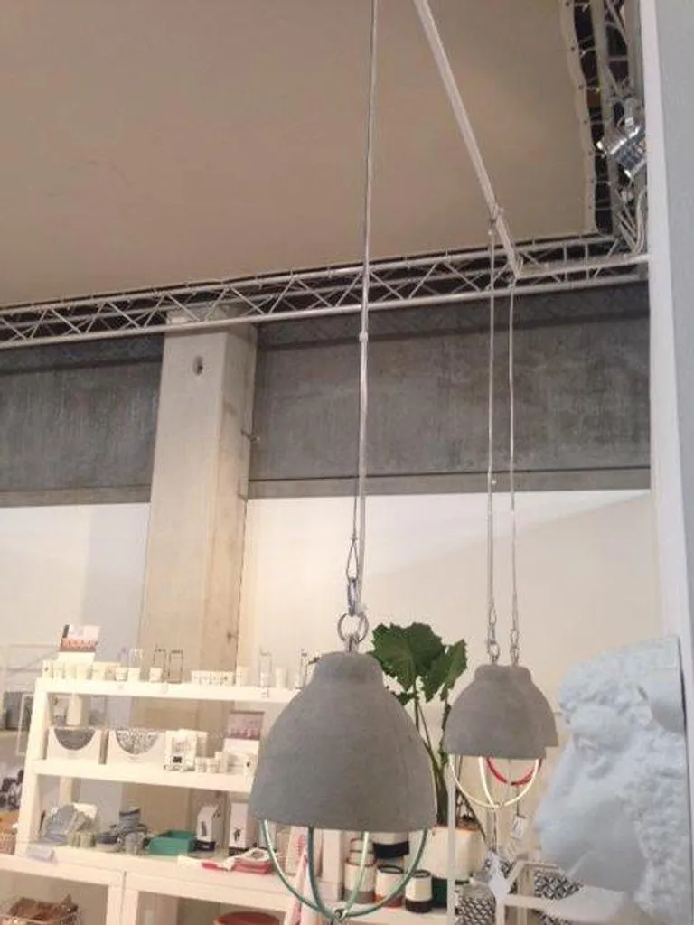 Luminaire Suspension Industrielle en Métal Vert Serax Feeling Design - 2