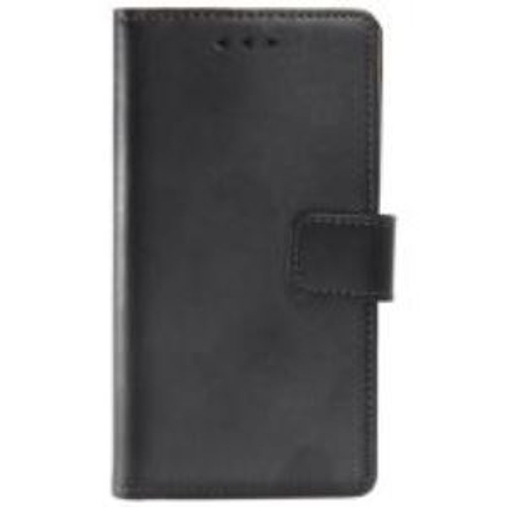 Handyhülle Klapptasche für Sony Xperia M4 Aqua Schwarz Schutz Tasche