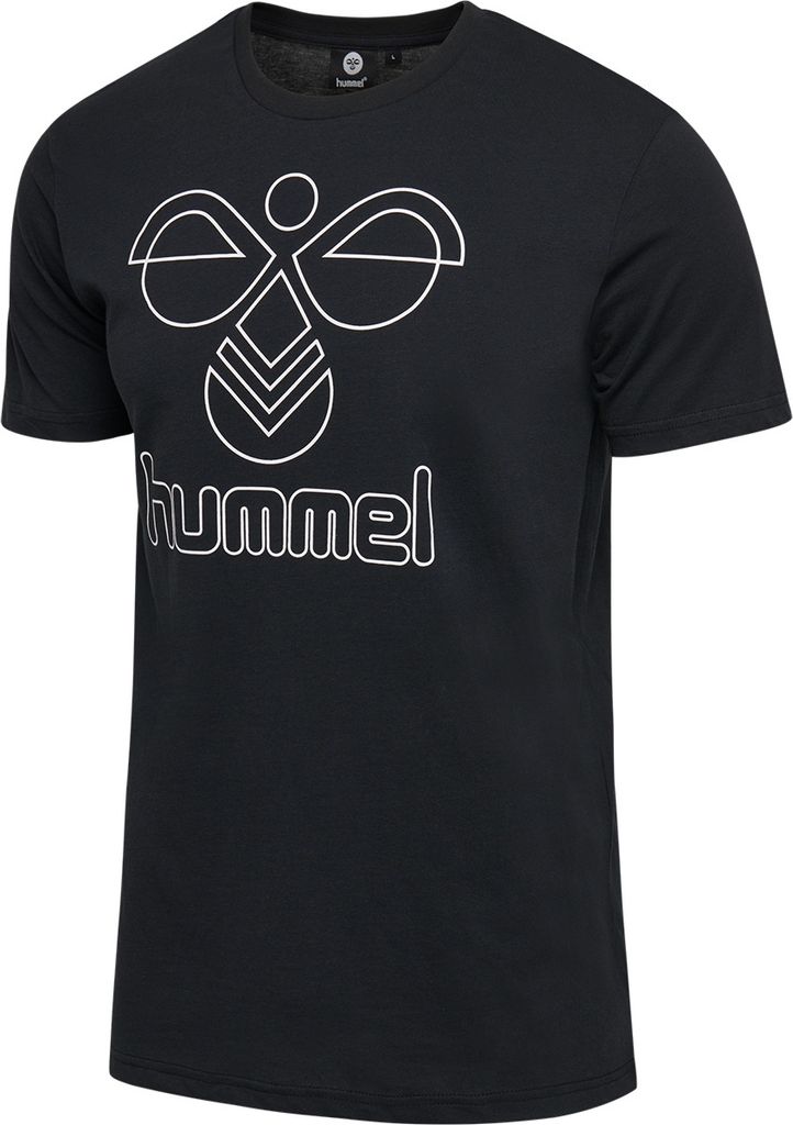 hummel hmlPETER Freizeit T-Shirt kurzarm Herren black M
