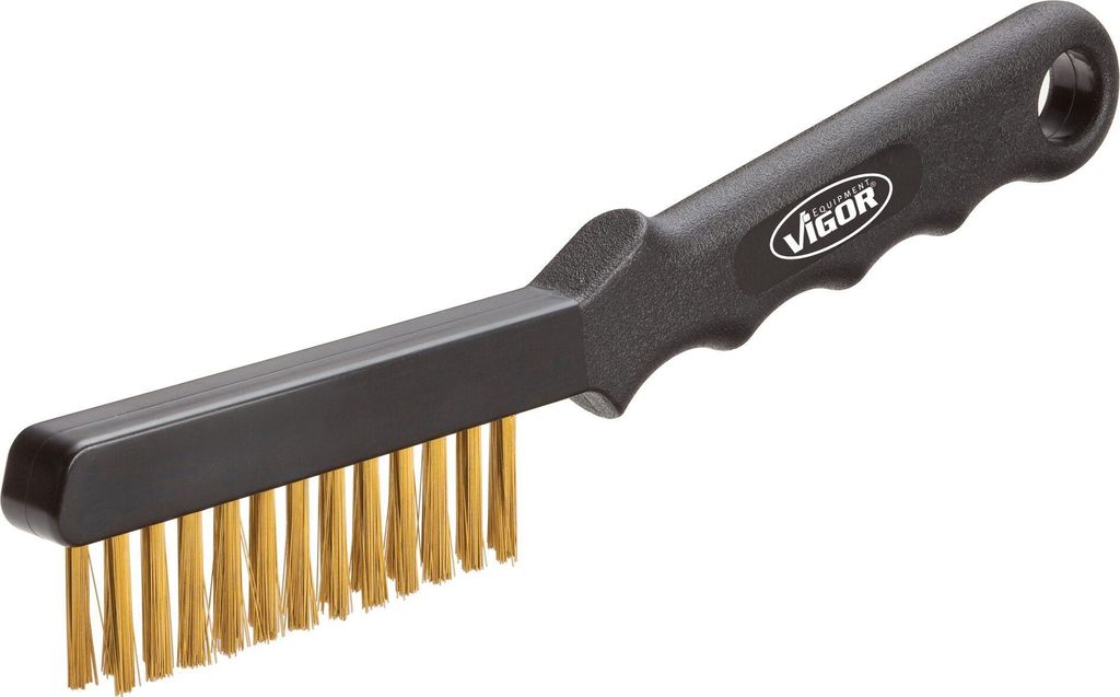 VIGOR Bremssattel-Bürste Messing V2249 Länge: 200 mm