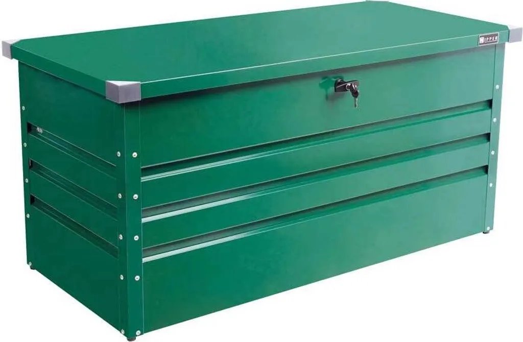 Grand coffre de stockage imperméable pour matériel de jardin - 4