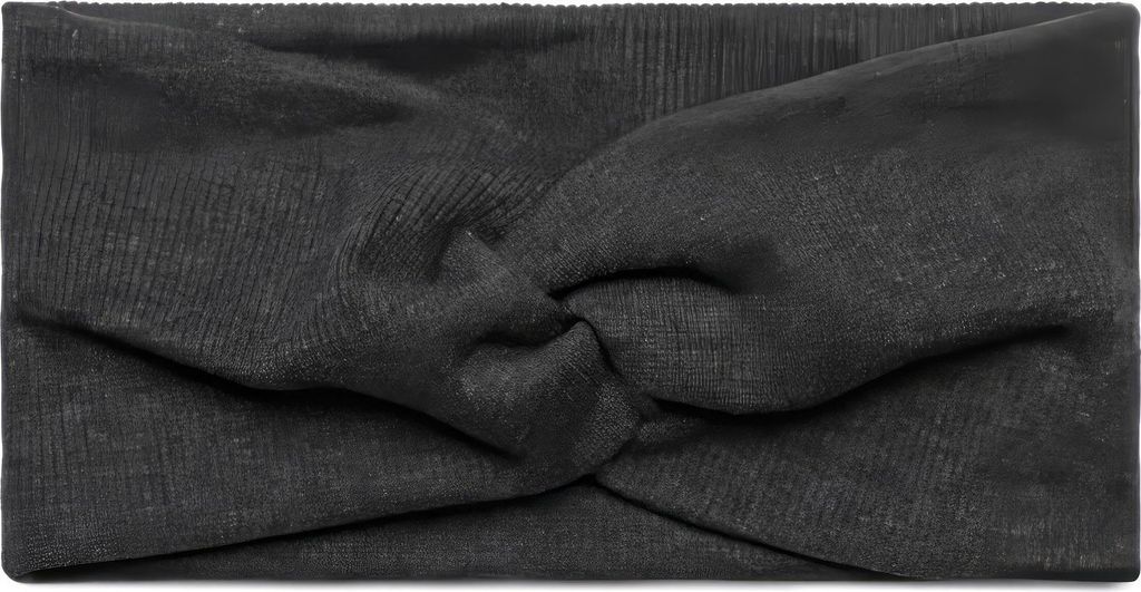 styleBREAKER Damen Haarband mit Twist Knoten in Feinripp Optik | Weiches Stirnband für Sport und Alltag | One Size elastisch