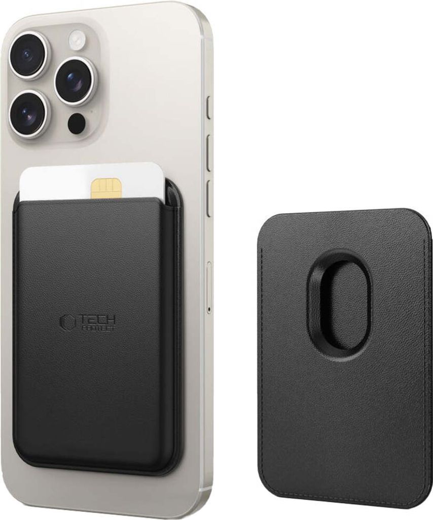 Tech Protect MagSafe Wallet - Schwarz Produktbild 