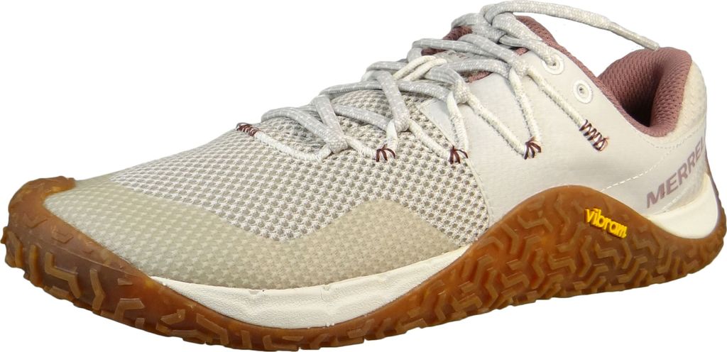 Merrell Damen Schnürschuhe TRAIL GLOVE 7 12725-37, 12725-38, 12725-38.5, 12725-39, 12725-40, 12725-40.5, 12725-41, 12725-42 MER-J067710 oyster/gum 40