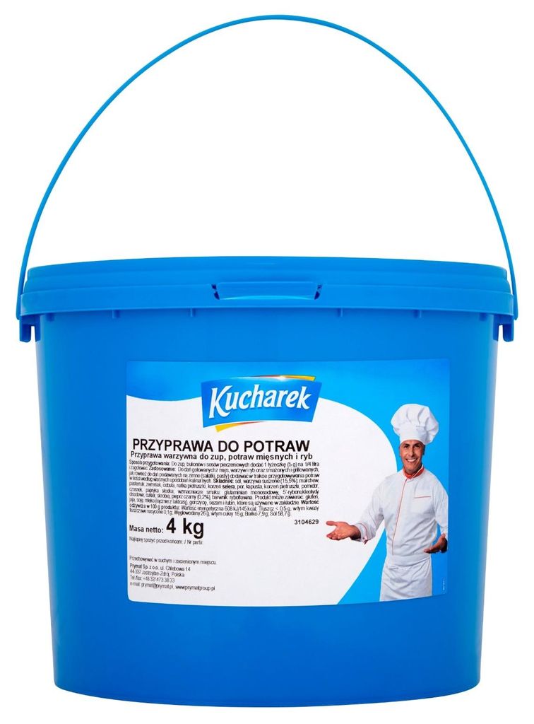 Kucharek Gewürzmischung Eimer 4kg - Würzmischung mit Gemüse Produktbild 