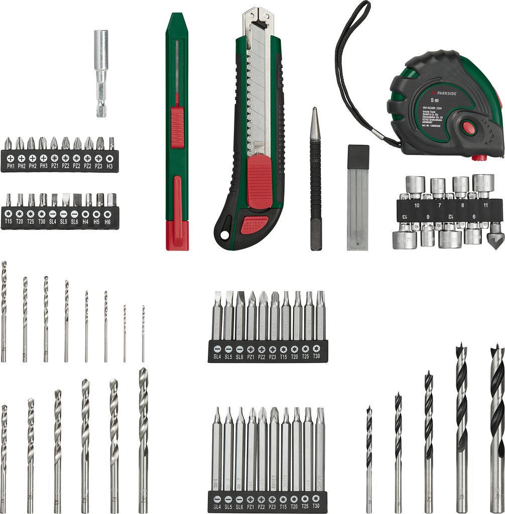 PARKSIDE® 20 V 2in1 Akku-Bohrschrauber Set »PABS 20-Li G8«, Produktbild 9