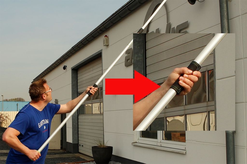 Axis Line Grip Protector für Teleskopstange Variante 34mm Rohr für 4 teilige Teleskopstange