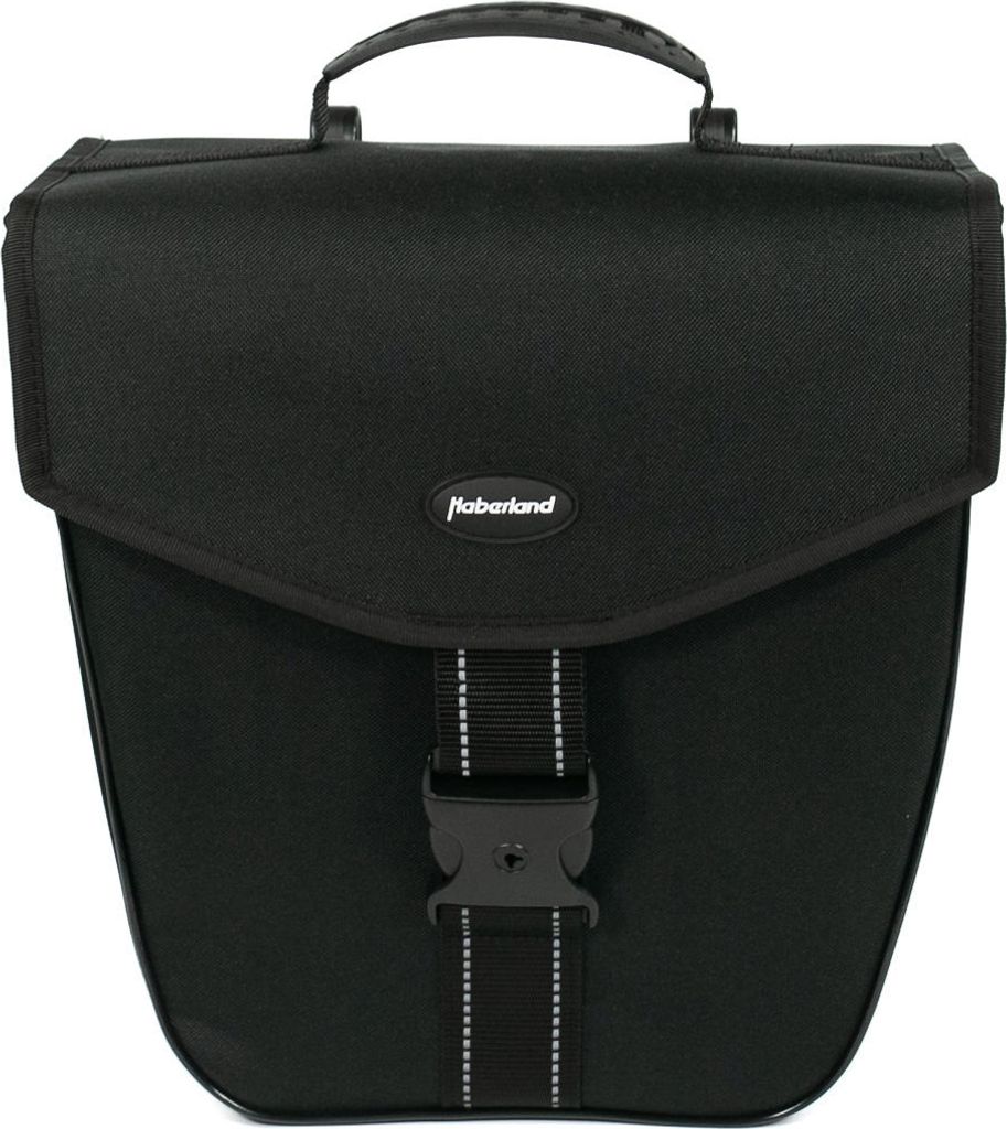 Haberland borsa singola "Classic" Eh2504, nero a una mano Immagine del prodotto 
