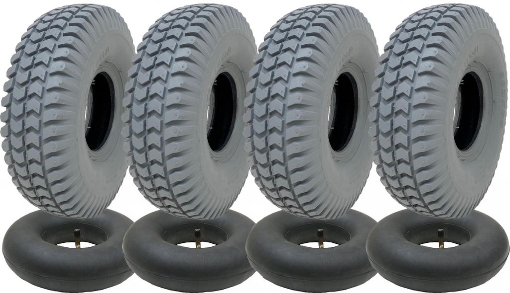 260x85 Grau Mobilität Roller Reifen & Schlauch Set 3.00x4 Produktbild 