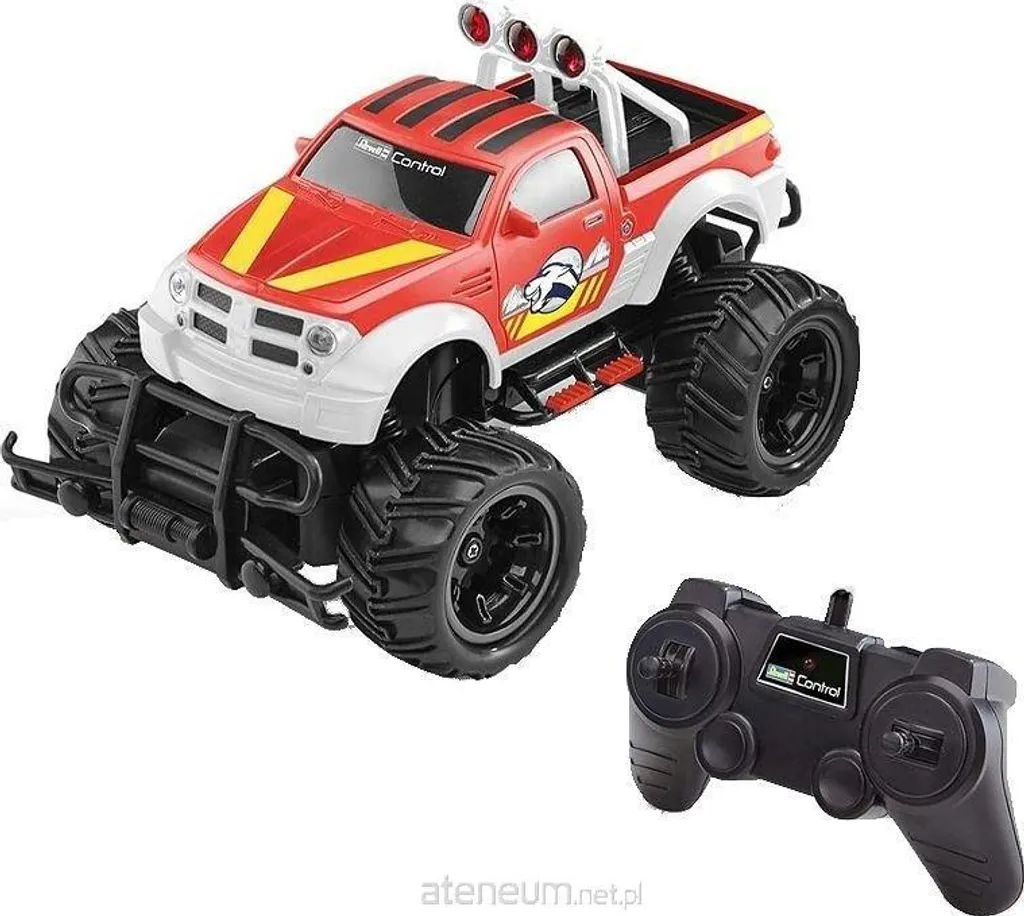 Revell Ice Wolf 1/20 - Camion RC robuste avec pneus tout-terrain XL