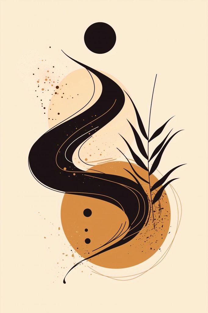 Plakat 20x30cm Tanz
