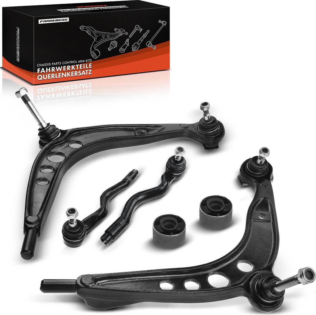Frankberg 1x Querlenker Satz Vorderachse für BMW 3er Cabriolet Compact Coupe Touring Z3 Roadster E36 1990-2003