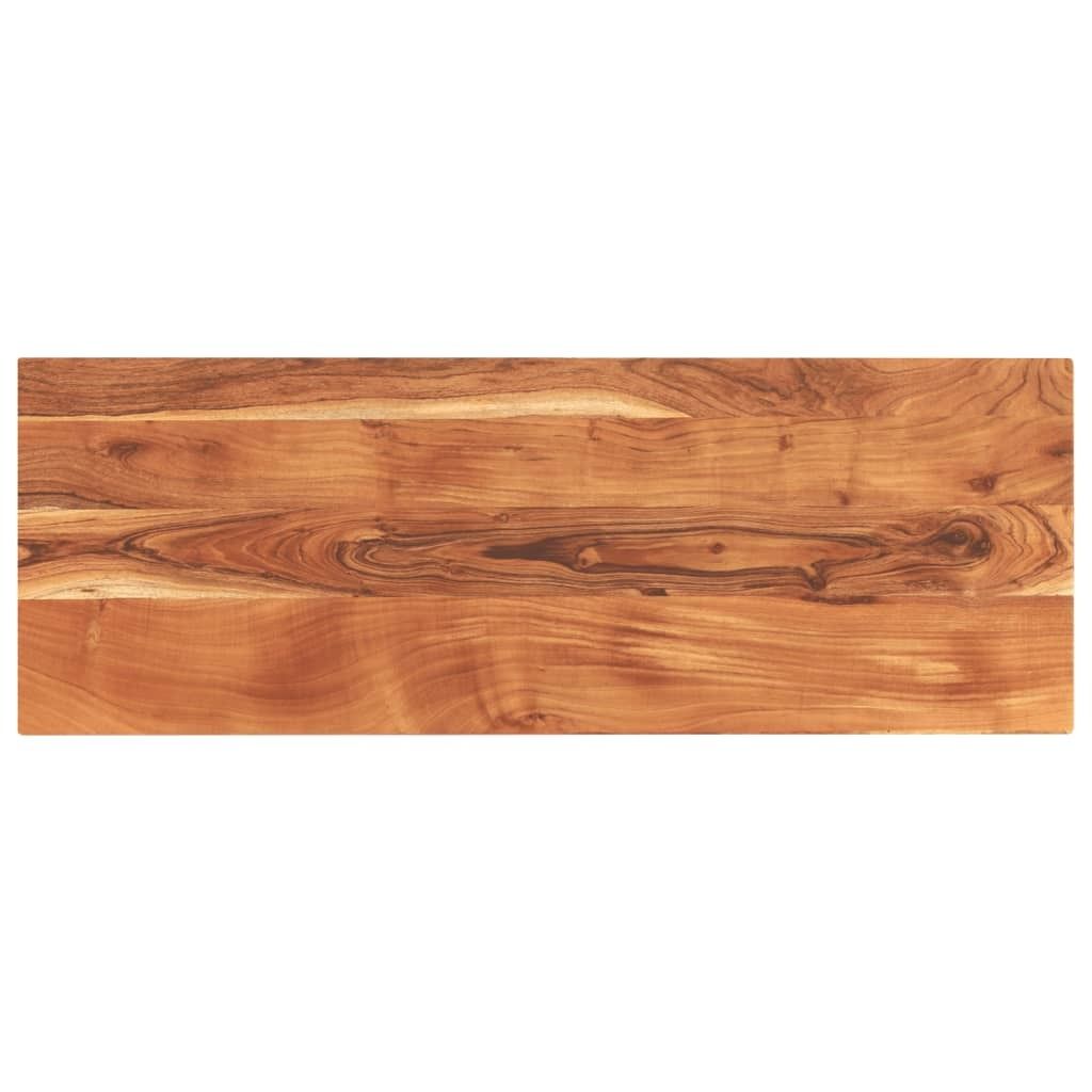 Piano del tavolo 160x50x2,5 cm rettangolare in legno Immagine del prodotto 