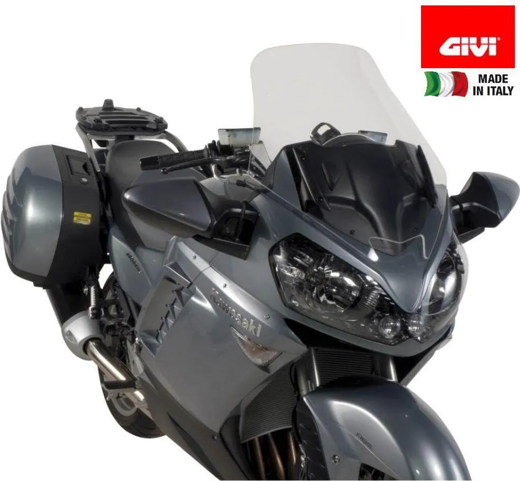 Pare-brise GIVI D442ST transparent 58x53 cm pour KAWASAKI GTR 1400