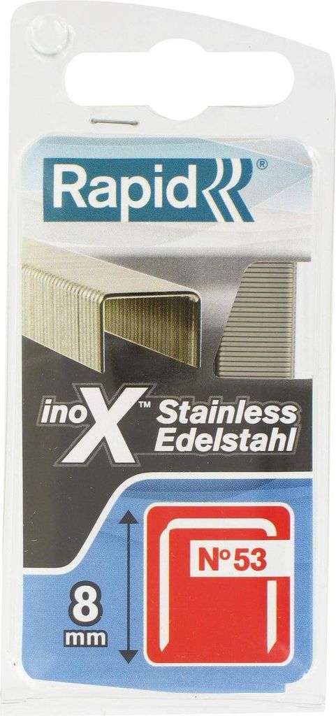 Rapid Tools 40109510 Rapid Feindrahtklammern Typ 53, 8 mm, Obrázok produktu 