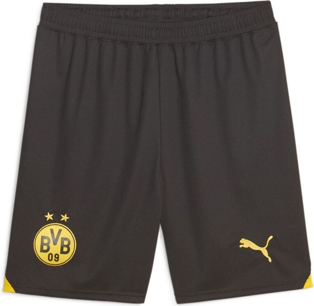 Puma Borussia Dortmund Heimshorts 2023 2024 Herren schwarz Gr XS