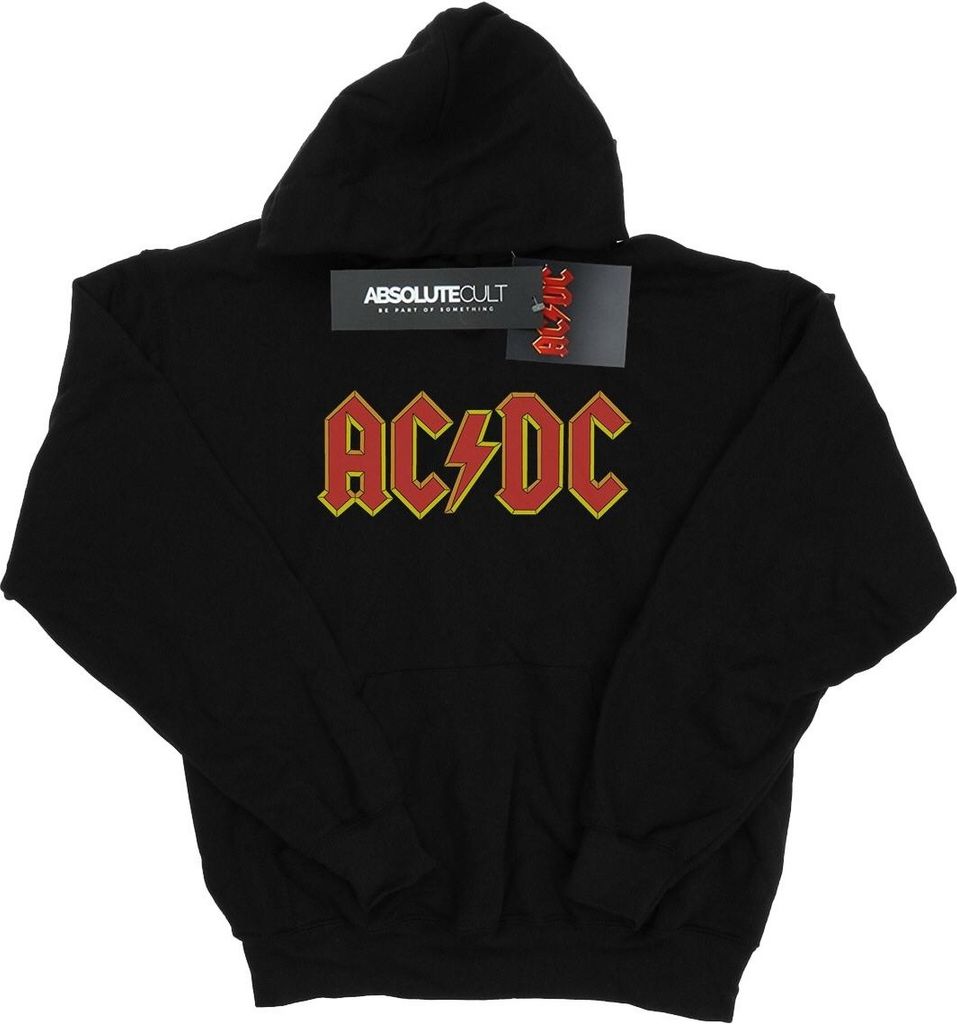 AC/DC - Kapuzenpullover für Jungen BI2267 (116) (Schwarz)