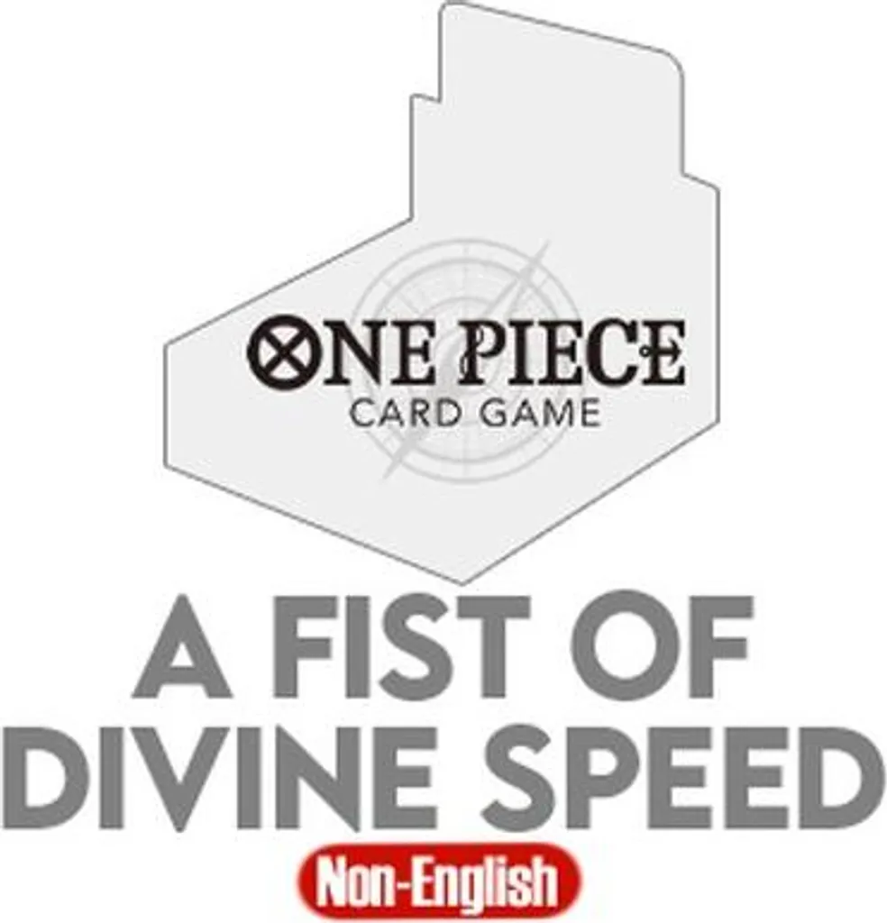 One Piece A Fist of Divine Speed Booster Box S-Chinois Cartes Rares