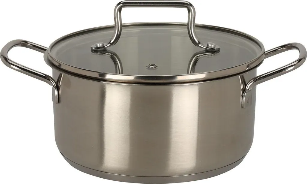 Jouet d'imitation casserole inox 18cm pour cuisine enfant réaliste