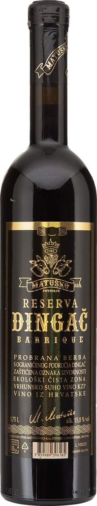 Matusko Dingac Reserva 2017 | Dalmatia, Kroatien | 750ml 15.00% Vol.