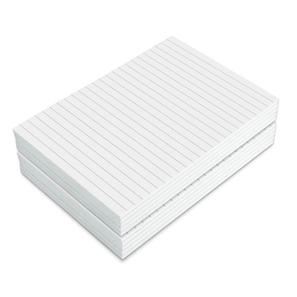 Set de blocs de notes - DIN A5 - 10 blocs - ligné - 50 Image du produit 