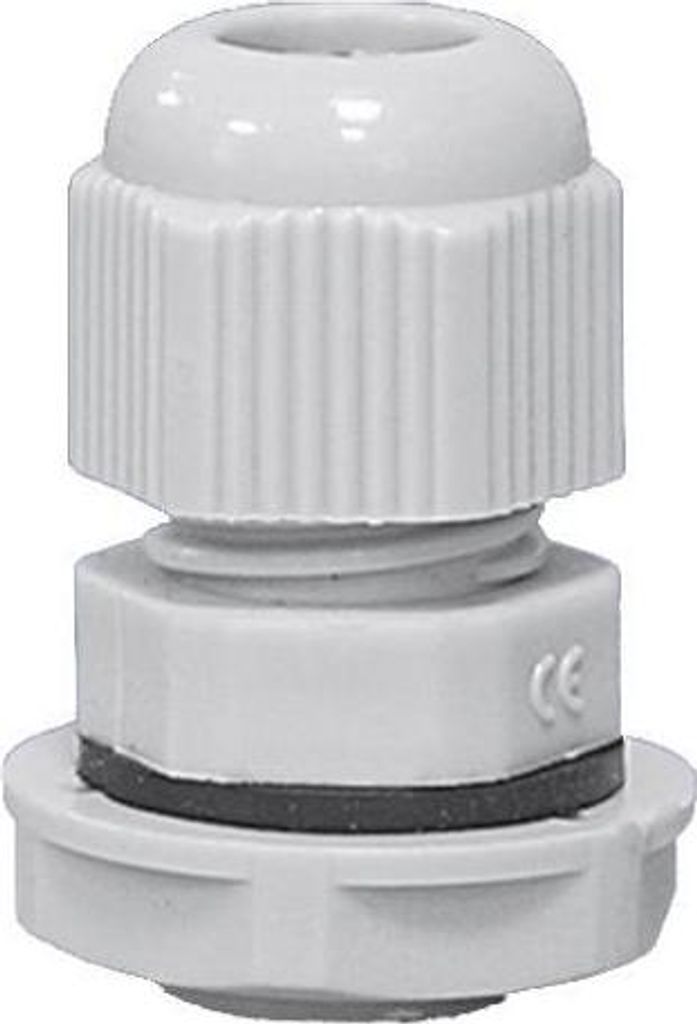 30x Kabelverschraubung IP67 metrisch M25 x 1.5 Grau