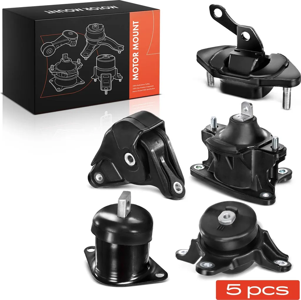 Kit 5 Supports Moteur pour Réparer Vibrations Honda Accord VIII 2.4L