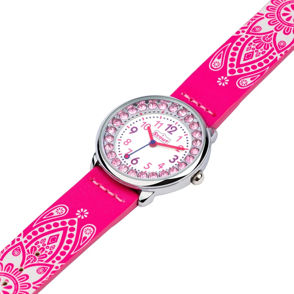 Montre Scout à quartz résistante avec bracelet en polyuréthane durable