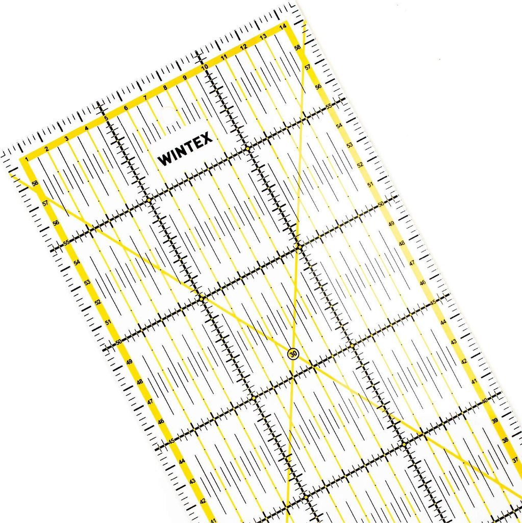 WINTEX Univerzálne krajčírske pravítko 15x60 cm - Quiltové Obrázok produktu 