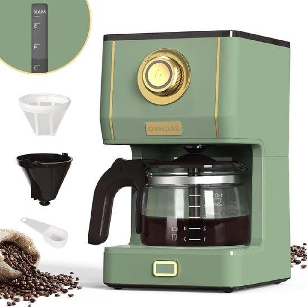 Machine à café 5 tasses avec récipient en verre Image du produit 