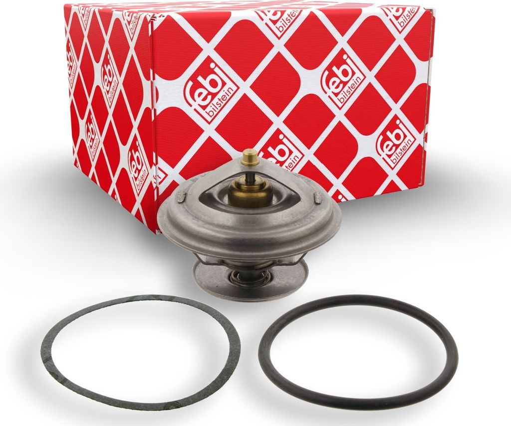 FEBI BILSTEIN Thermostat Kühlmittel 65°C passend für MERCEDES-BENZ Citaro (O 530) ACTROS ACTROS MP2 / MP3 ATEGO ATEGO 2 AXOR