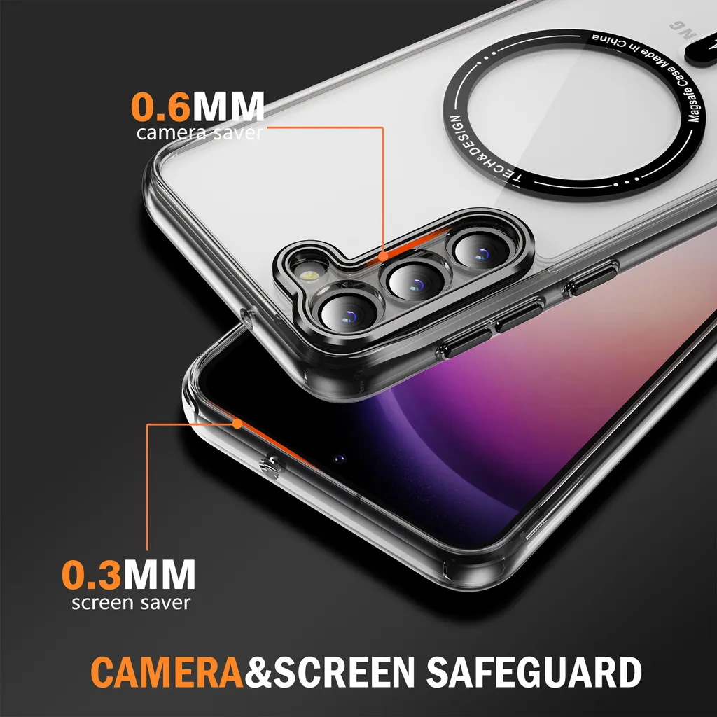 Cover Samsung S23 MagSafe: Trasparente, Nera e Praticamente Indistruttibile - 5