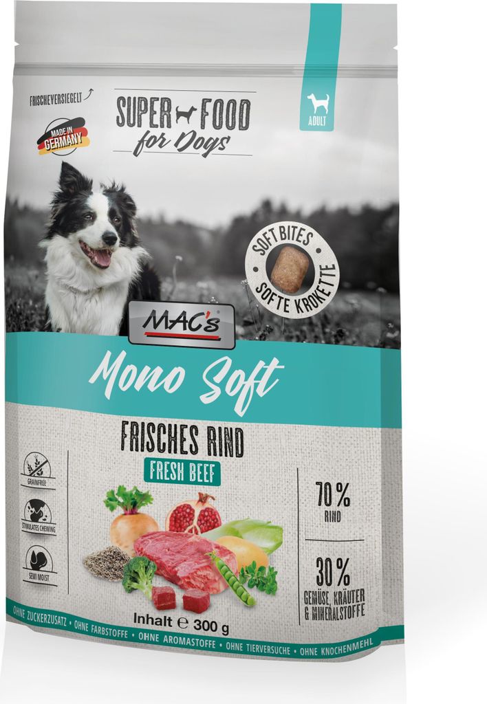 MAC's DOG - Mono Soft - Frisches Rind | 300g