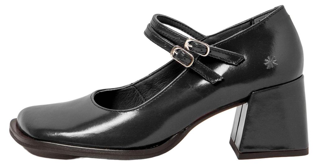 Art Schuhe Damen 1704 NAPPA SHINNY BLACK / VERONA Farbe Schwarz