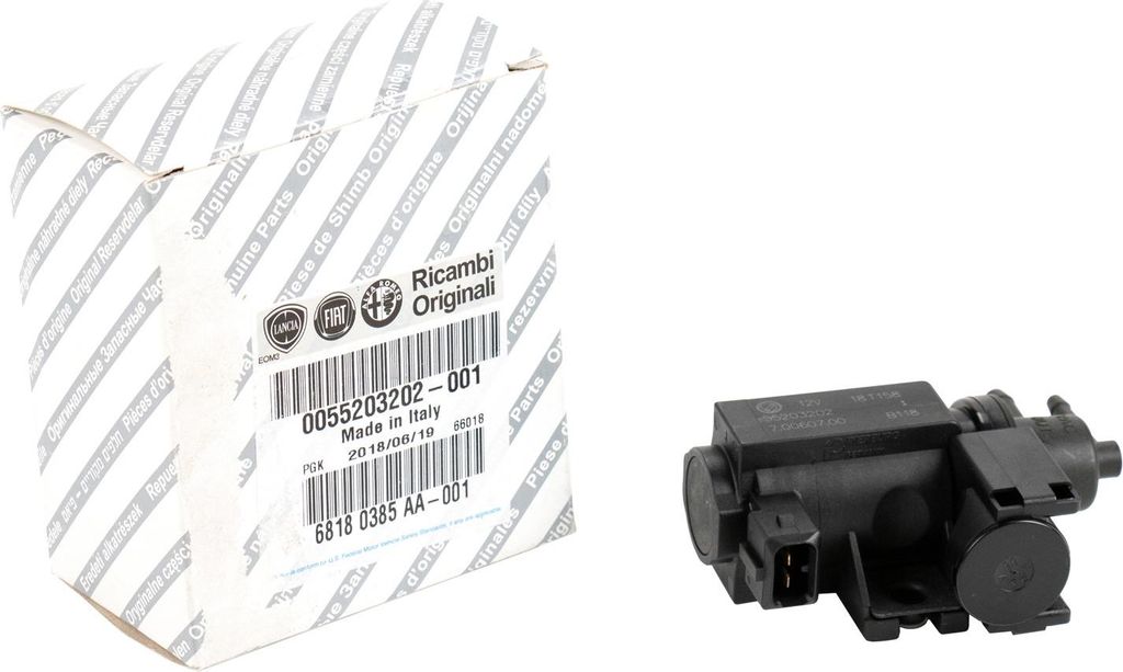 Fiat Ladedruck Relais STEUERVENTIL ORIGINAL 1,3 55203202 Produktbild 