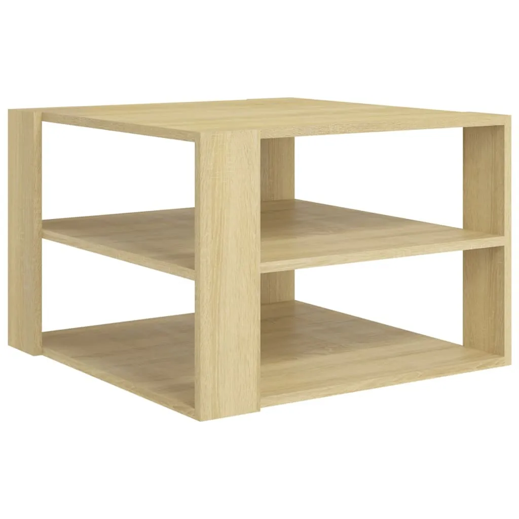 Tavolino Rovere Sonoma SYFAX™ 60x60x40 cm | Comfort per il tuo Living