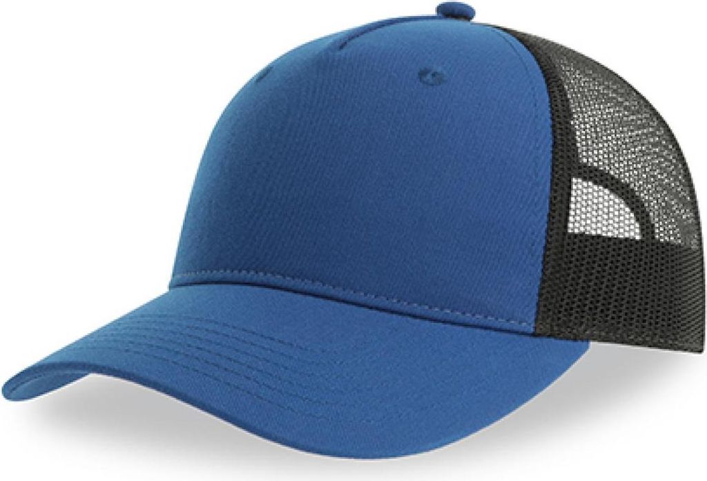 Atlantis ZIOC | Zion Cap Truckerkappe Recyceltes Mesh-Material - Farbe: Royal/Black - Größe: One Size