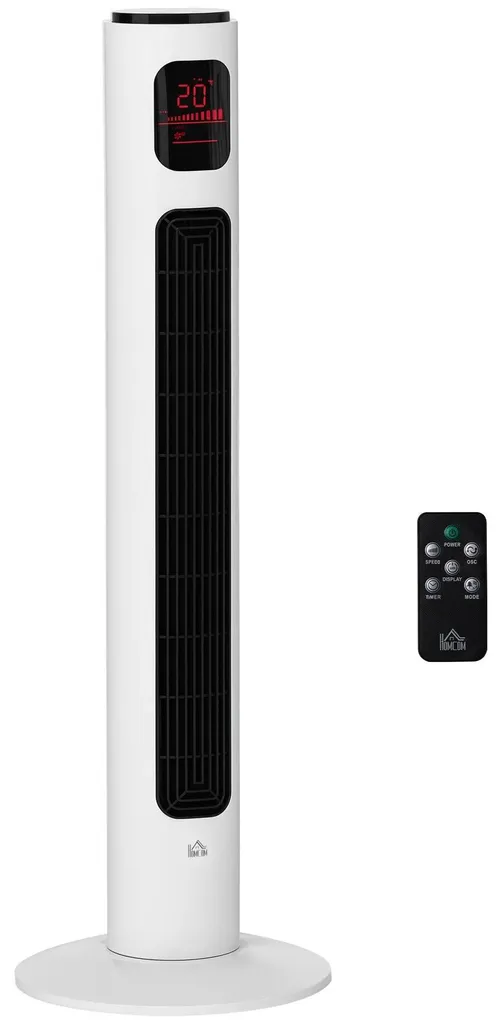 Ventilateur colonne pour chambre avec minuterie longue durée 10 heures