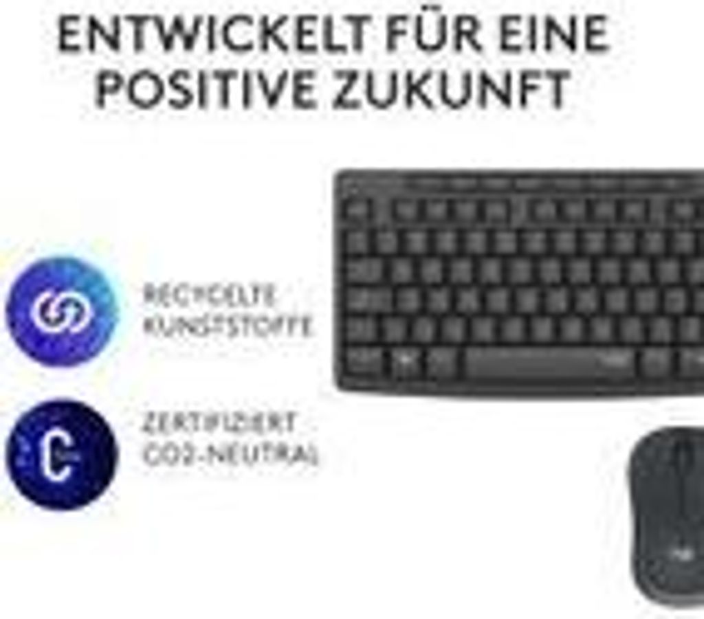 LOGITECH MK295 Silent Wireless Combo - GRAPHITE - DEU - Zdjęcie produktu 40