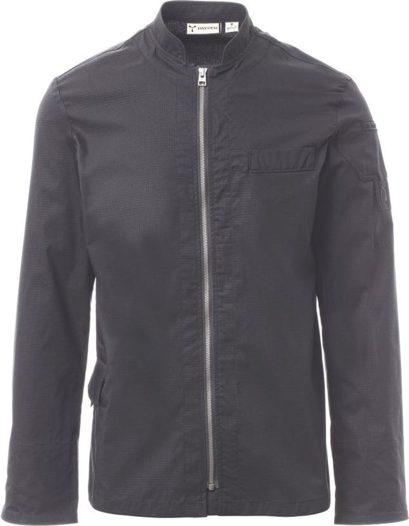 PAYPER Kochjacke BOSS Herren Ripstop Stretch Reißverschluss eisengrau 5XL