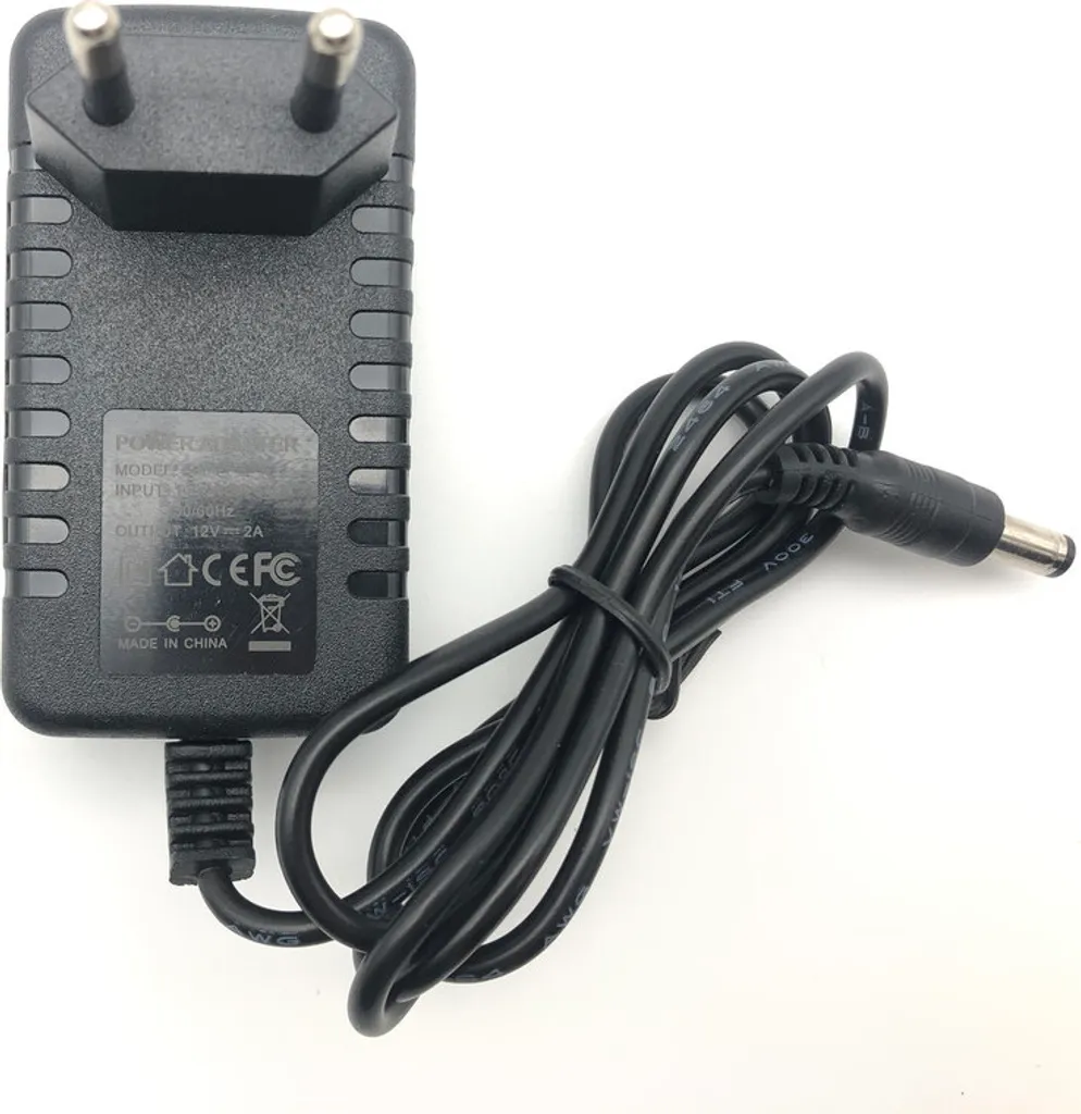 Caricabatterie Roadstar TTR-9645EBT 12V 1A - Adattatore AC DC Spina EU