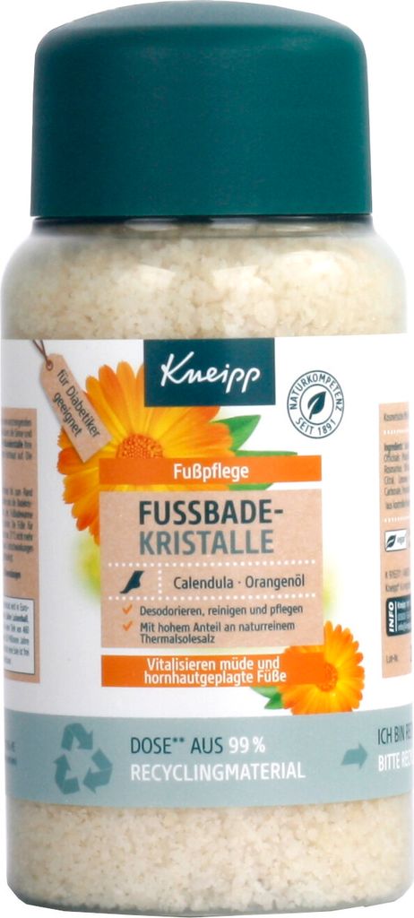 Kneipp Fußbadekristalle vitalisieren.Pflege-Fußbad 600 g Produktbild 