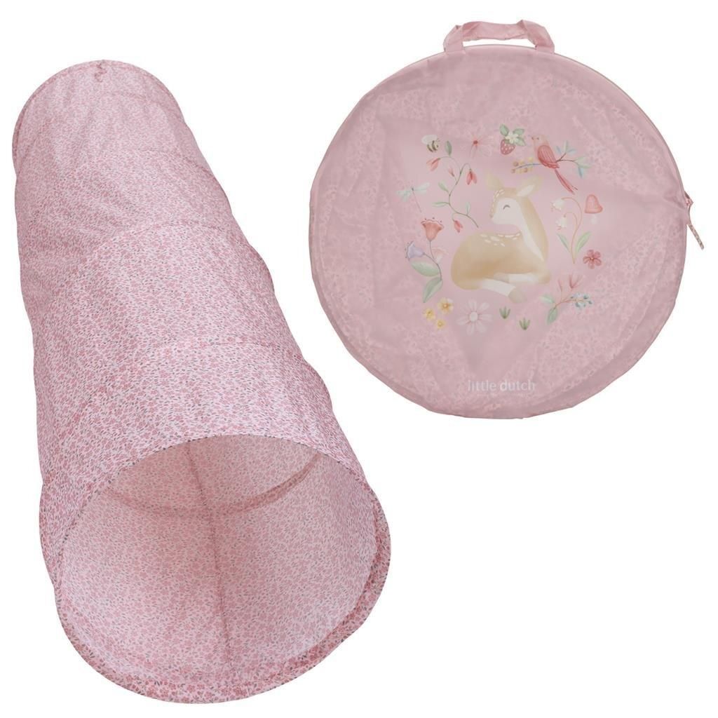Little Dutch Fairy Garden Kruiptunnel 180x46 cm Roze Image du produit 