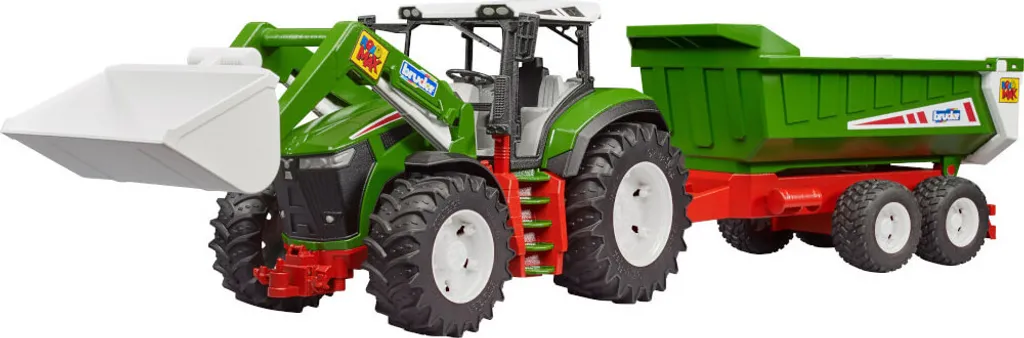 Tracteur avec Pelle et Remorque pour Jouer dans le Sable et le Jardin