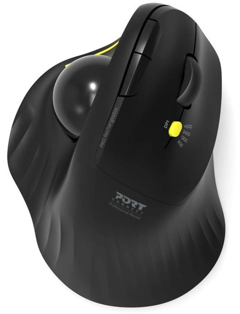 Port Designs Maus ERGONOMIC RECHARGEABLE BLUETOOTH TRACK Immagine del prodotto 