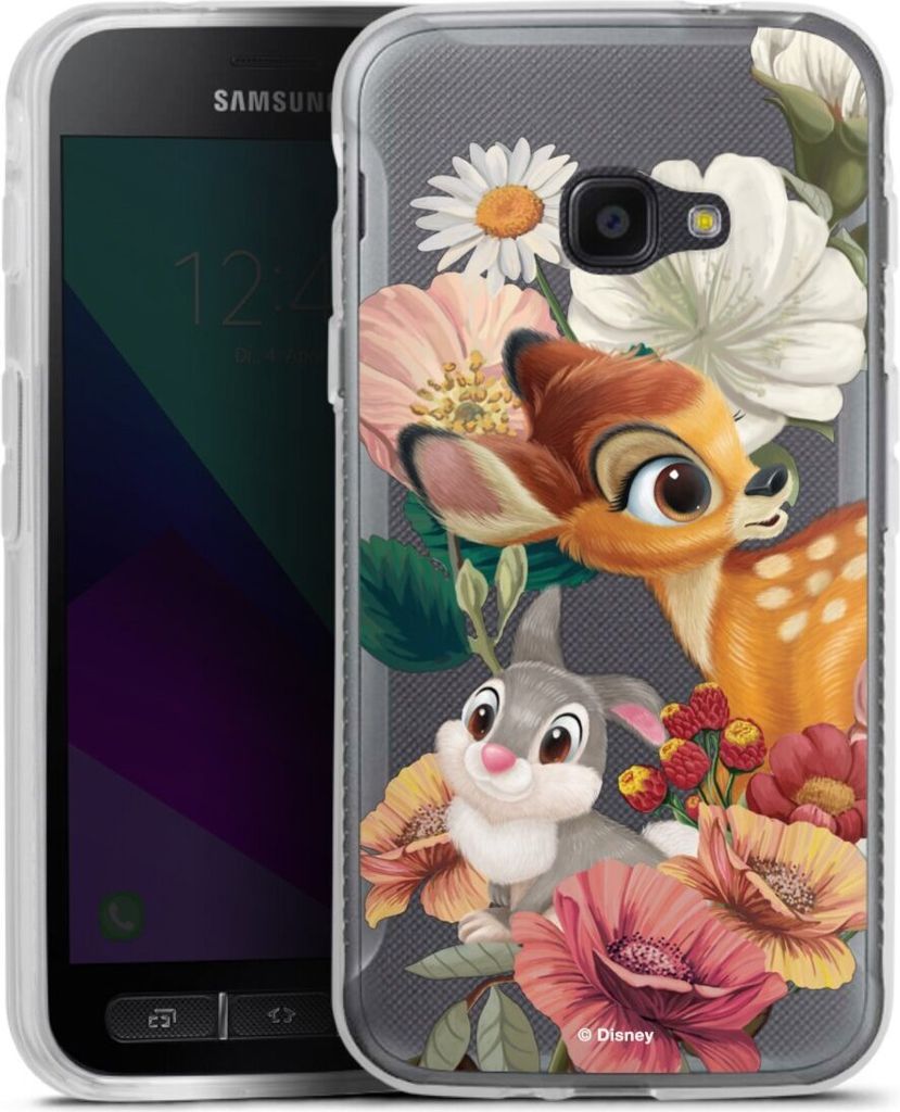 DeinDesign Handyhülle für Samsung Galaxy Xcover 4 Silikon Hülle Case Smartphone Schutzhülle Bambi Disney Klopfer