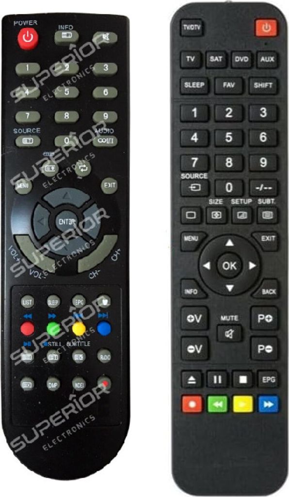 Ersatz Fernbedienung für OK OLE24570B | OLE262B-D4 | OLE292B-D4